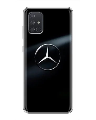 Чехол для Samsung Galaxy A71 (A715) с картинкой «Mercedes на металле» Чехол для Samsung Galaxy A71 (A715) с картинкой «Mercedes на металле»