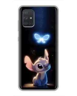 Чехол для Samsung Galaxy A71 (A715) с картинкой «Сияющий Стич» Чехол для Samsung Galaxy A71 (A715) с картинкой «Сияющий Стич»