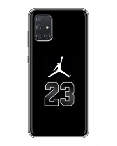Чехол для Samsung Galaxy A72 с картинкой «Jordan Flight 23»