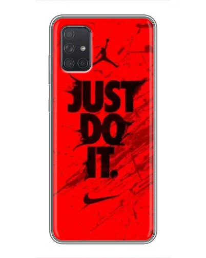 Чехол для Samsung Galaxy A72 с картинкой «Nike Just Do It»