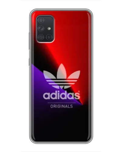 Чехол для Samsung Galaxy A72 с картинкой «Adidas Red Neon»