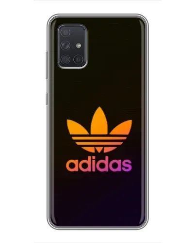Чехол для Samsung Galaxy A72 с картинкой «Градиент Adidas»