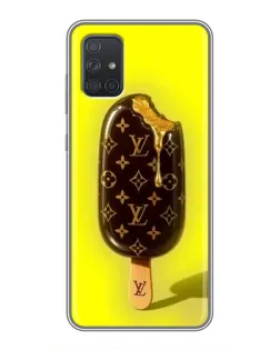 Чехол для Samsung Galaxy A72 с картинкой «Мороженое от LV»