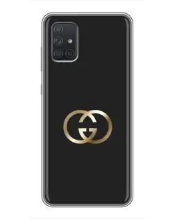 Чехол для Samsung Galaxy A72 с картинкой «Минимализм Gucci»