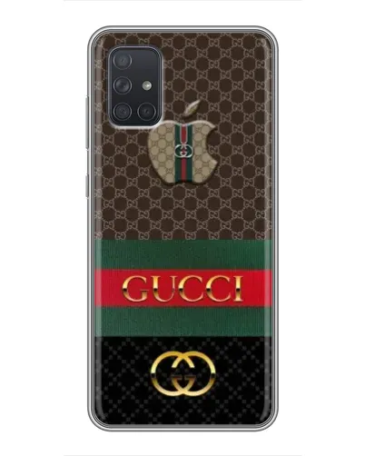 Чехол для Samsung Galaxy A72 с картинкой «Gucci — брендированный десерт»
