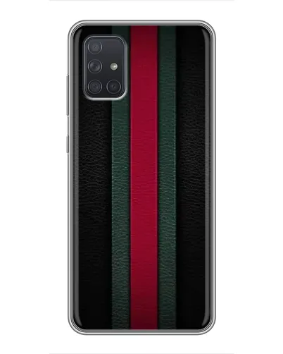 Чехол для Samsung Galaxy A72 с картинкой «Gucci — неоновая линия»