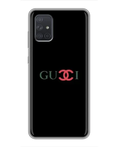 Чехол для Samsung Galaxy A72 с картинкой «Gucci — красный градиент»