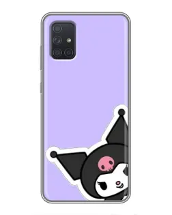 Чехол для Samsung Galaxy A72 с картинкой «Забавная Kuromi»