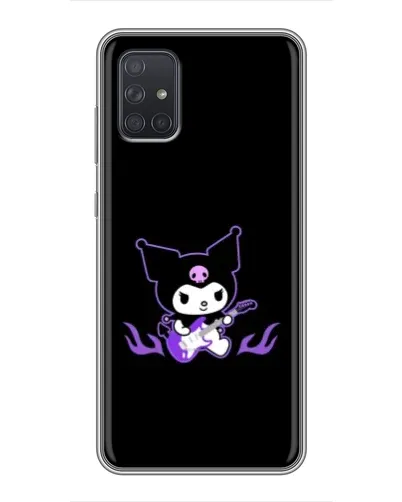Чехол для Samsung Galaxy A72 с картинкой «Электрическая Kuromi»