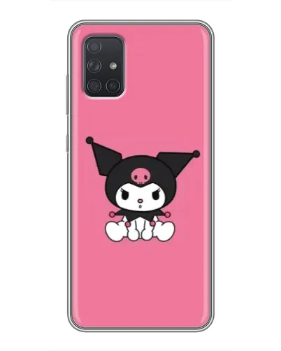 Чехол для Samsung Galaxy A72 с картинкой «Хмурая Kuromi»