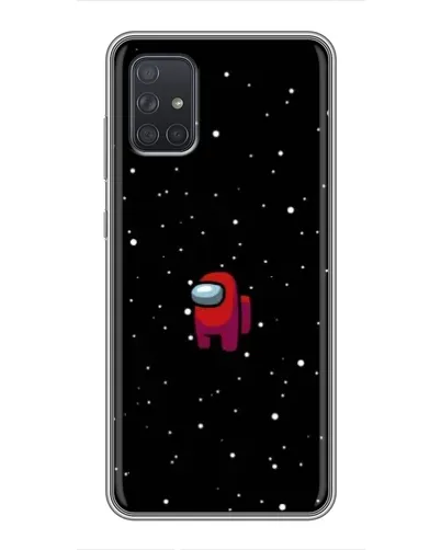 Чехол для Samsung Galaxy A72 с картинкой «Красный Among Us» Чехол для Samsung Galaxy A72 с картинкой «Красный Among Us»