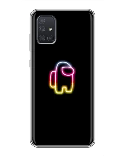 Чехол для Samsung Galaxy A72 с картинкой «Among Us градиент» Чехол для Samsung Galaxy A72 с картинкой «Among Us градиент»