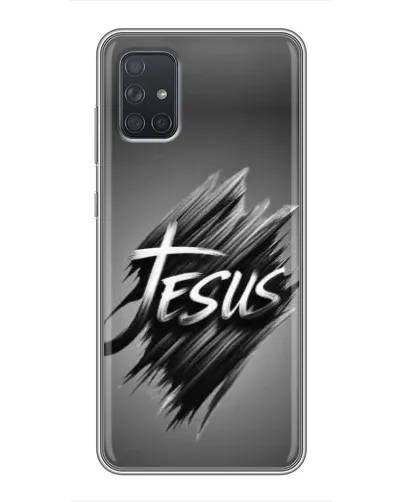 Чехол для Samsung Galaxy A72 с картинкой «Надпись Jesus Graffiti» Чехол для Samsung Galaxy A72 с картинкой «Надпись Jesus Graffiti»