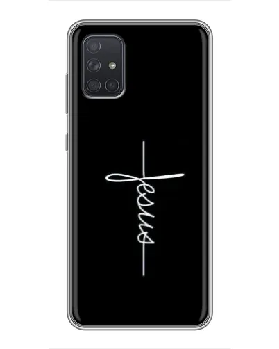 Чехол для Samsung Galaxy A72 с картинкой «Тонкая линия веры» Чехол для Samsung Galaxy A72 с картинкой «Тонкая линия веры»