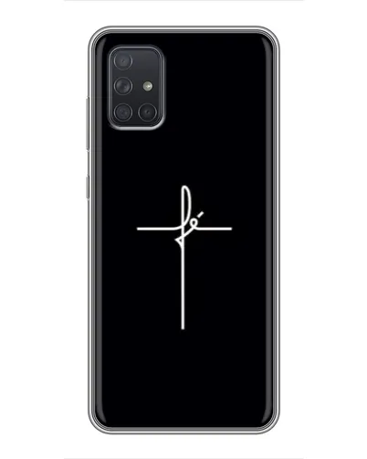 Чехол для Samsung Galaxy A72 с картинкой «Тонкий крест» Чехол для Samsung Galaxy A72 с картинкой «Тонкий крест»