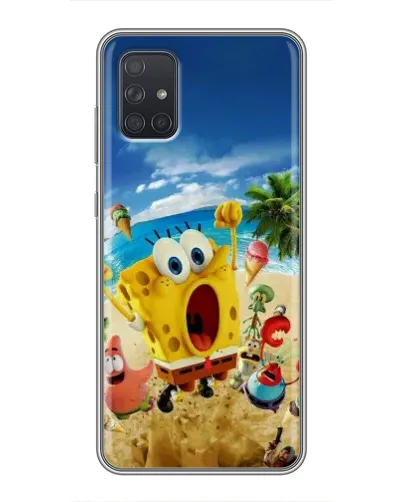 Чехол для Samsung Galaxy A72 с картинкой «Развлечения на пляже»