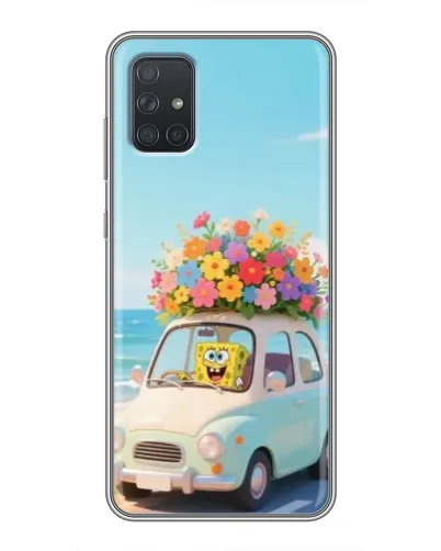 Чехол для Samsung Galaxy A72 с картинкой «Автомобильное путешествие»
