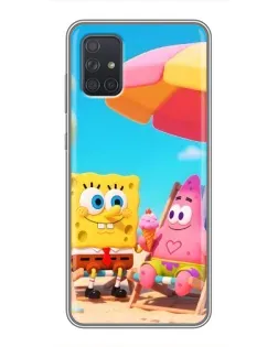 Чехол для Samsung Galaxy A72 с картинкой «Отдых на пляже»