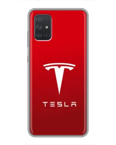 Чехол для Samsung Galaxy A72 с картинкой «Tesla Red Classic» Чехол для Samsung Galaxy A72 с картинкой «Tesla Red Classic»