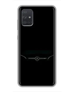 Чехол для Samsung Galaxy A72 с картинкой «Mercedes Stealth Look»