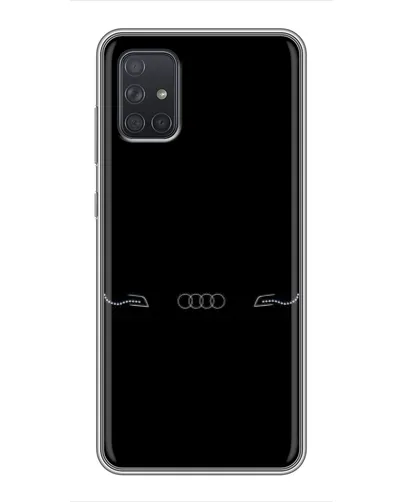 Чехол для Samsung Galaxy A72 с картинкой «Audi — световой подпись» Чехол для Samsung Galaxy A72 с картинкой «Audi — световой подпись»