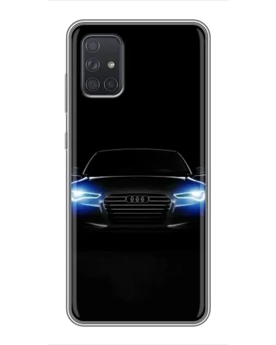 Чехол для Samsung Galaxy A72 с картинкой «Audi в неоне» Чехол для Samsung Galaxy A72 с картинкой «Audi в неоне»