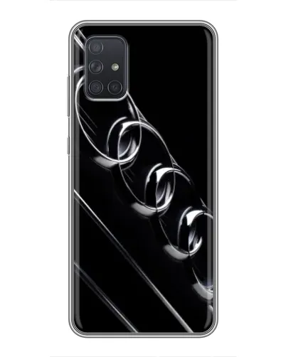 Чехол для Samsung Galaxy A72 с картинкой «Audi — абстрактные кольца» Чехол для Samsung Galaxy A72 с картинкой «Audi — абстрактные кольца»