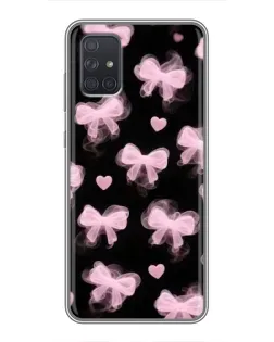 Чехол для Samsung Galaxy A72 с картинкой «Геометрия банта»