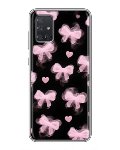Чехол для Samsung Galaxy A72 с картинкой «Геометрия банта»