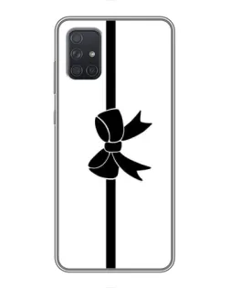 Чехол для Samsung Galaxy A72 с картинкой «Вертикальный бант»