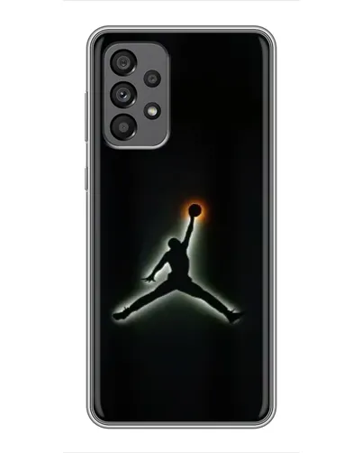 Чехол для Samsung Galaxy A73 (5G) с картинкой «Jordan Gradient Logo»