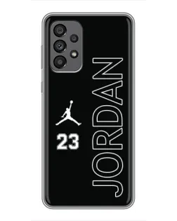 Чехол для Samsung Galaxy A73 (5G) с картинкой «Jordan Vertical»