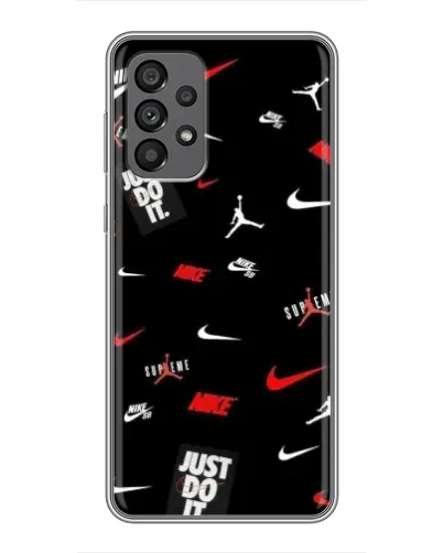 Чехол для Samsung Galaxy A73 (5G) с картинкой «Nike Mix Pattern»