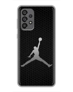 Чехол для Samsung Galaxy A73 (5G) с картинкой «Jordan Dark Carbon»