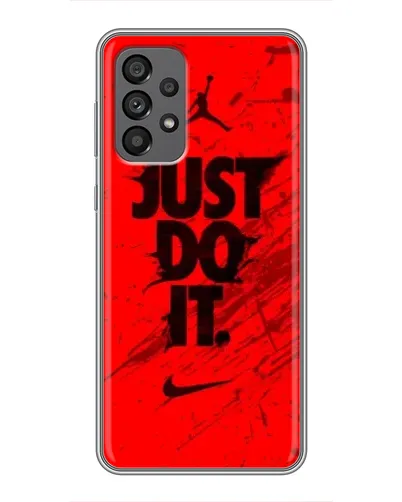 Чехол для Samsung Galaxy A73 (5G) с картинкой «Nike Just Do It»