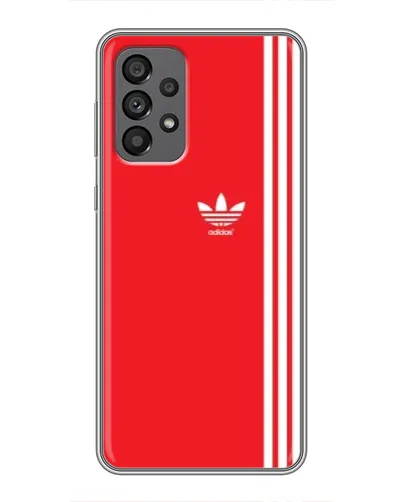 Чехол для Samsung Galaxy A73 (5G) с картинкой «Красный минимализм Adidas» Чехол для Samsung Galaxy A73 (5G) с картинкой «Красный минимализм Adidas»