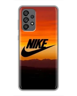 Чехол для Samsung Galaxy A73 (5G) с картинкой «Nike — вечерний горизонт»