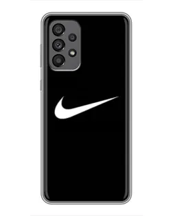 Чехол для Samsung Galaxy A73 (5G) с картинкой «Минималистический Найк»