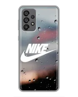 Чехол для Samsung Galaxy A73 (5G) с картинкой «Nike в стиле ретро»