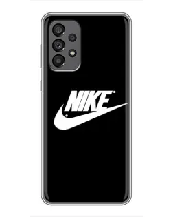 Чехол для Samsung Galaxy A73 (5G) с картинкой «Мазки краски Nike»