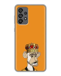 Чехол для Samsung Galaxy A73 (5G) с картинкой «Золотая обезьяна Bored Ape»