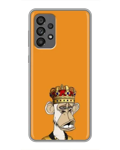 Чехол для Samsung Galaxy A73 (5G) с картинкой «Золотая обезьяна Bored Ape» Чехол для Samsung Galaxy A73 (5G) с картинкой «Золотая обезьяна Bored Ape»