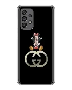 Чехол для Samsung Galaxy A73 (5G) с картинкой «Минни Маус на лого» Чехол для Samsung Galaxy A73 (5G) с картинкой «Минни Маус на лого»