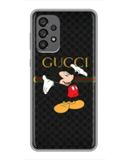 Чехол для Samsung Galaxy A73 (5G) с картинкой «Микки Маус Gucci» Чехол для Samsung Galaxy A73 (5G) с картинкой «Микки Маус Gucci»