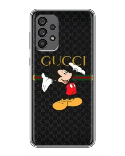 Чехол для Samsung Galaxy A73 (5G) с картинкой «Микки Маус Gucci» Чехол для Samsung Galaxy A73 (5G) с картинкой «Микки Маус Gucci»