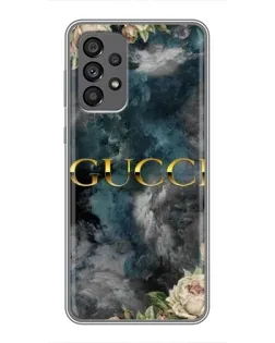 Чехол для Samsung Galaxy A73 (5G) с картинкой «Абстрактные цветы Gucci» Чехол для Samsung Galaxy A73 (5G) с картинкой «Абстрактные цветы Gucci»