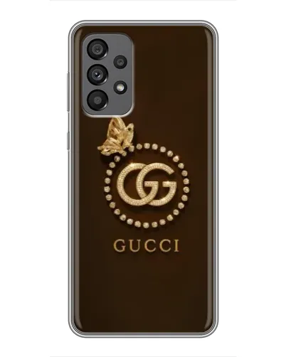 Чехол для Samsung Galaxy A73 (5G) с картинкой «Gucci — золотая бабочка» Чехол для Samsung Galaxy A73 (5G) с картинкой «Gucci — золотая бабочка»