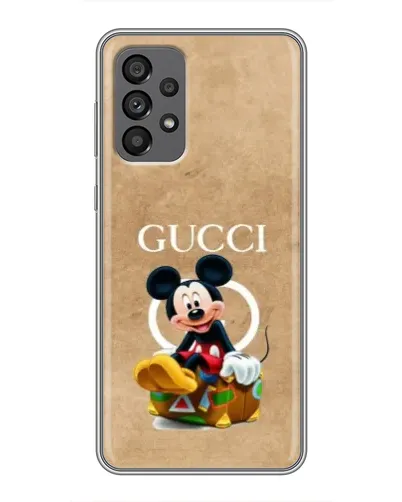 Чехол для Samsung Galaxy A73 (5G) с картинкой «Микки Маус Gucci — крафт» Чехол для Samsung Galaxy A73 (5G) с картинкой «Микки Маус Gucci — крафт»