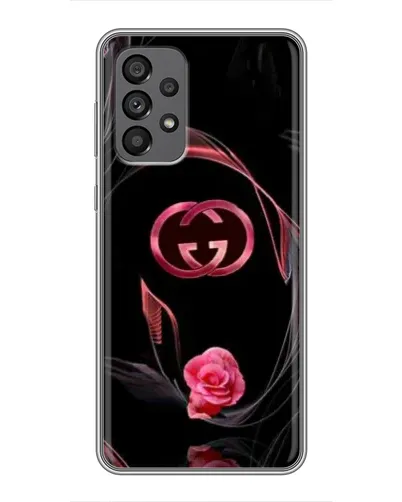 Чехол для Samsung Galaxy A73 (5G) с картинкой «Gucci — неоновая роза» Чехол для Samsung Galaxy A73 (5G) с картинкой «Gucci — неоновая роза»