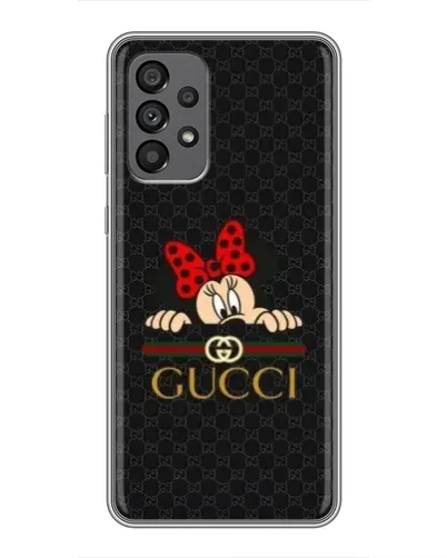 Чехол для Samsung Galaxy A73 (5G) с картинкой «Минни Маус Gucci — черный» Чехол для Samsung Galaxy A73 (5G) с картинкой «Минни Маус Gucci — черный»